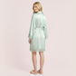 Silk camisole long dress+nightgown 2 piece of set-Nomee