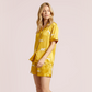100% Mulberry Silk Home Casual Pajama Set-Nomee