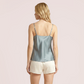 Macaron 12 color backless silk camisole top-Nomee