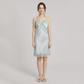 Nomee 100% Mulberry Silk Lace Trim Pajama Set-Nomee