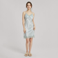 Nomee 100% Mulberry Silk Lace Trim Pajama Set-Nomee