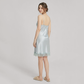 Nomee 100% Mulberry Silk Lace Trim Pajama Set-Nomee