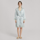 Nomee 100% Mulberry Silk Lace Trim Pajama Set-Nomee