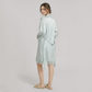 Nomee 100% Mulberry Silk Lace Trim Pajama Set-Nomee