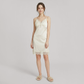 Nomee 100% Mulberry Silk Lace Trim Pajama Set-Nomee