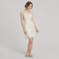 Nomee 100% Mulberry Silk Lace Trim Pajama Set-Nomee