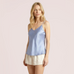 Macaron 12 color backless silk camisole top-Nomee