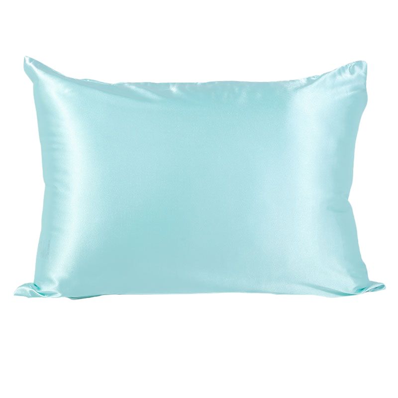 Wholesale zipper solid pillowcase double sided faux silk pillow cover-Nomee