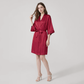 16 Momme Silk Robe - Lightweight Morning Robe for Women - Nomee
