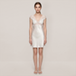 100% Mulberry Silk Lace Sleeveless Cami Nightgown - Nomee