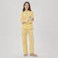 Women's Lyocell Tencel Cotton Pajama Set Long Sleeve Pants Loungewear - Nomee