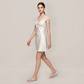 100% Mulberry Silk Lace Sleeveless Cami Nightgown - Nomee