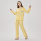 Women's Lyocell Tencel Cotton Pajama Set Long Sleeve Pants Loungewear - Nomee