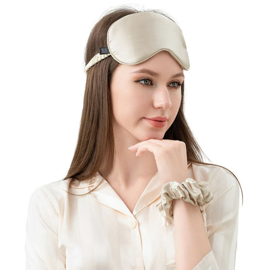 Wholesale double sided 100% mulberry silk sleep mask-Nomee