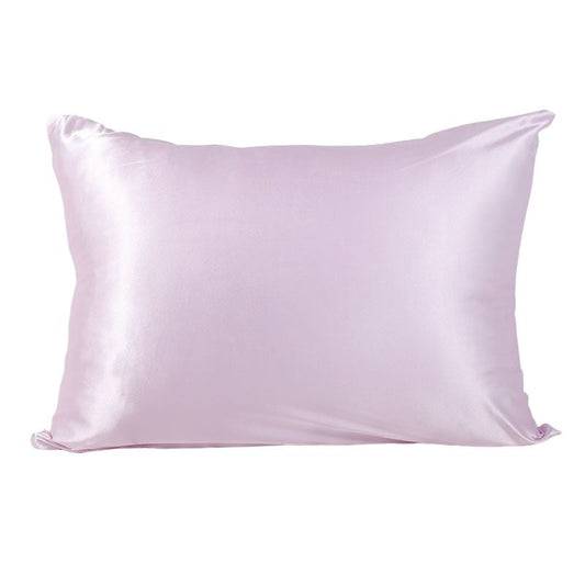 Wholesale zipper solid pillowcase double sided faux silk pillow cover-Nomee
