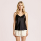 Macaron 12 color backless silk camisole top-Nomee