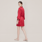 100% Mulberry Silk V-Neck Robe - Nomee