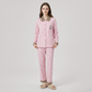 Women's Lyocell Tencel Cotton Pajama Set Long Sleeve Pants Loungewear - Nomee