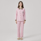 Women's Lyocell Tencel Cotton Pajama Set Long Sleeve Pants Loungewear - Nomee