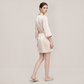100% Mulberry Silk V-Neck Robe - Nomee