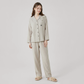 Nomee Guofeng Double-Layer Cotton Gauze Couple's Pajama Set - Nomee