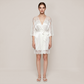 100% Mulberry Silk Cami Nightgown & Robe 2-Piece Set - Nomee