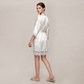 100% Mulberry Silk Cami Nightgown & Robe 2-Piece Set - Nomee