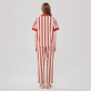 Women's Embroidered Cotton Pajama Set - Nomee