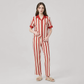 Women's Embroidered Cotton Pajama Set - Nomee