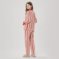 Women's Embroidered Cotton Pajama Set - Nomee
