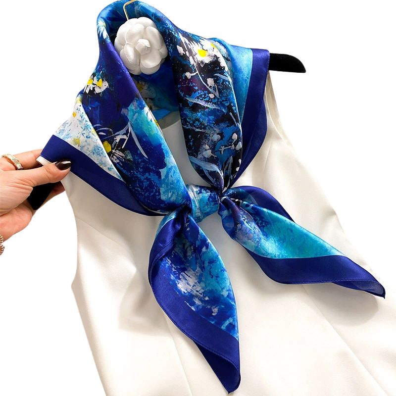Wholesale mulberry silk square scarf
