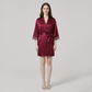 100% Mulberry Silk Robe for Women - High-End Bathrobe - Nomee