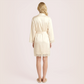 Silk camisole long dress+nightgown 2 piece of set-Nomee
