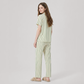 Women's Modal Vertical Stripe Pajama Set - Nomee