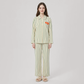 Women's Modal Vertical Stripe Pajama Set - Nomee