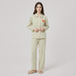 Women's Modal Vertical Stripe Pajama Set - Nomee