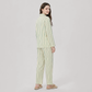 Women's Modal Vertical Stripe Pajama Set - Nomee