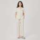 Women's Modal Vertical Stripe Pajama Set - Nomee