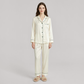 19 Momme Mulberry Silk Pajama Set for Women - Long Sleeve Pants Set - Nomee