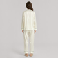 19 Momme Mulberry Silk Pajama Set for Women - Long Sleeve Pants Set - Nomee