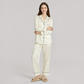19 Momme Mulberry Silk Pajama Set for Women - Long Sleeve Pants Set - Nomee