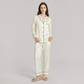 19 Momme Mulberry Silk Pajama Set for Women - Long Sleeve Pants Set - Nomee