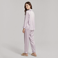 19 Momme Mulberry Silk Pajama Set for Women - Long Sleeve Pants Set - Nomee