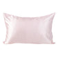 Wholesale zipper solid pillowcase double sided faux silk pillow cover-Nomee