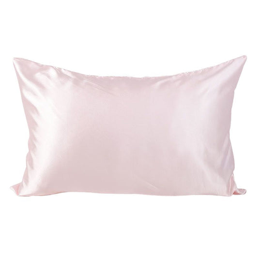 Wholesale zipper solid pillowcase double sided faux silk pillow cover-Nomee