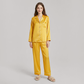 19 Momme Mulberry Silk Pajama Set for Women - Long Sleeve Pants Set - Nomee