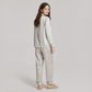 19 Momme Mulberry Silk Pajama Set for Women - Long Sleeve Pants Set - Nomee