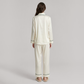 Nomee Retro Simple 100% Mulberry Silk Pajama Set