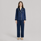 Nomee Retro Simple 100% Mulberry Silk Pajama Set