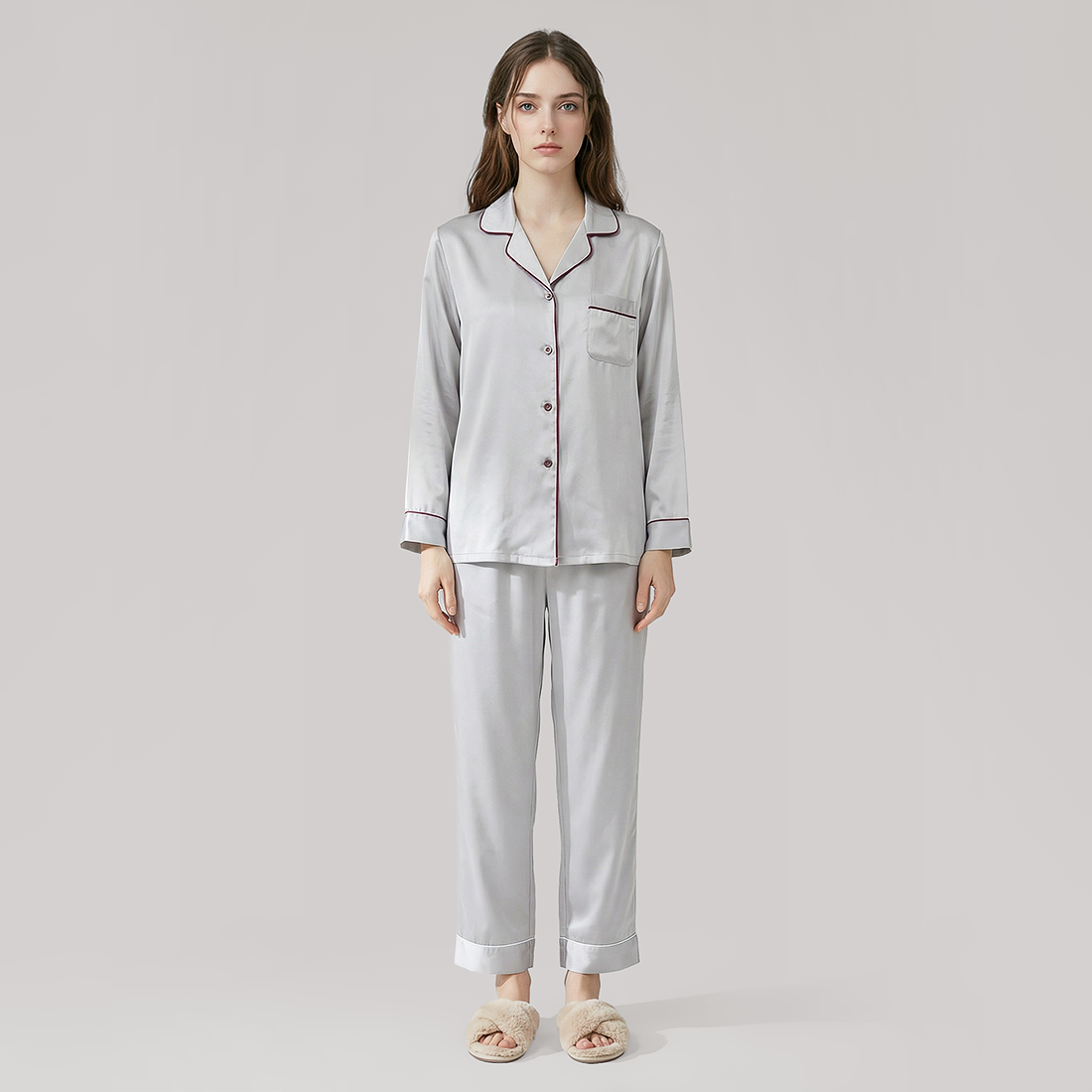 Nomee Shanmu 19mm Mulberry Silk Pajama Set